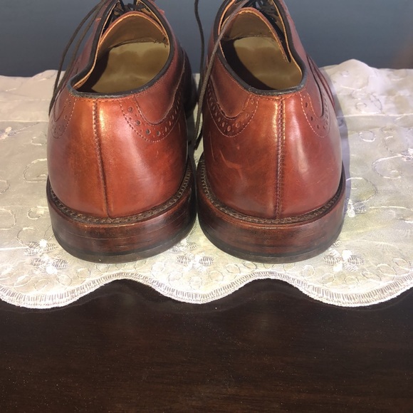 Allen Edmonds - size 10 brown Oxford dress shoes main image 8